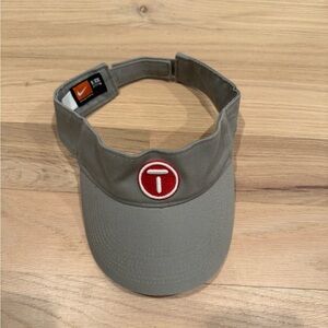 Nike Gray Visor with Orange Tag